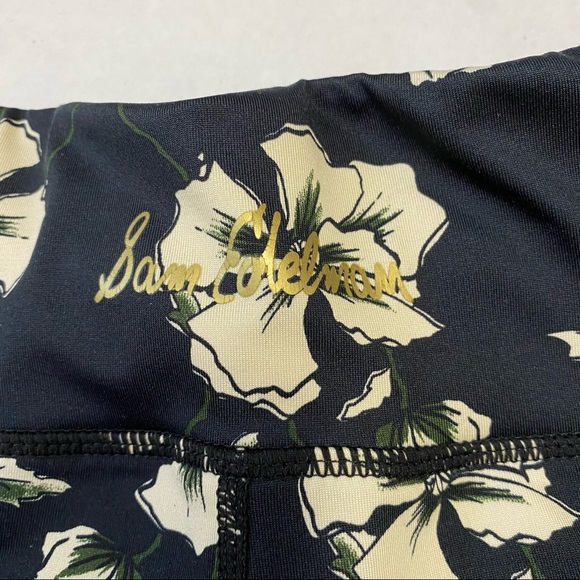 Sam Edelman Floral Cropped Leggings - Picture 4 of 6